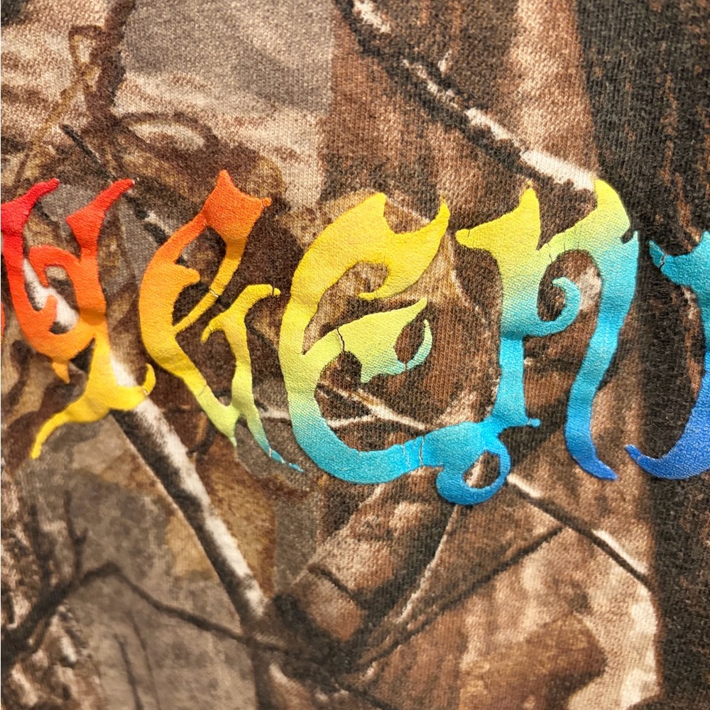 OFFICIAL MERCH: boygenius Limited Edition Camo Rainbow Pride Shirt - Picture 3 of 8